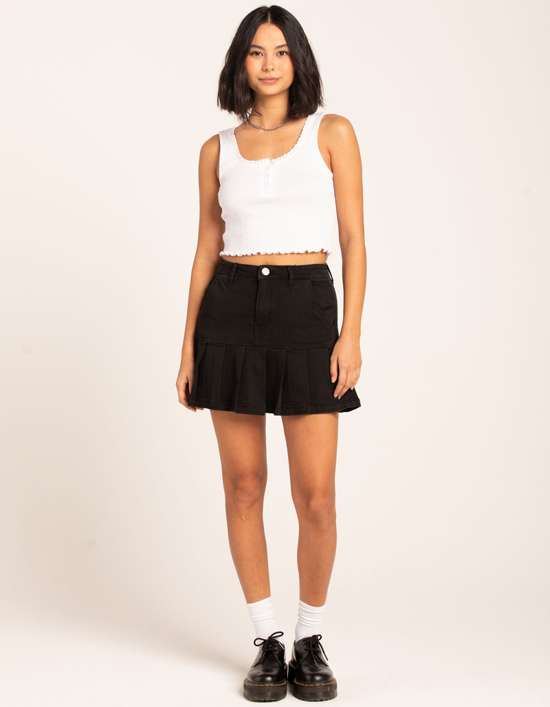 RSQ Womens Pointelle Baby Tank image number 4