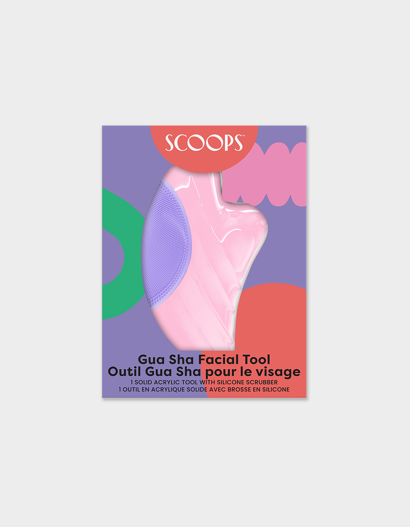 STUDIO OH! Purple Doodles Gua Sha Facial Tool image number 0