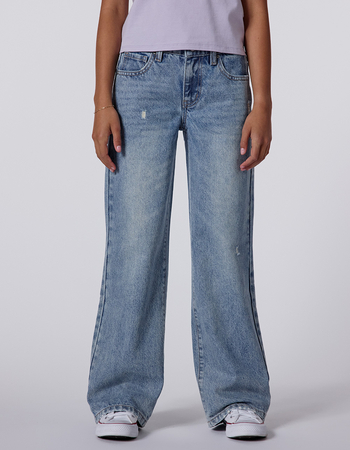 RSQ Girls Low Rise Wide Leg Jeans Alternative Image