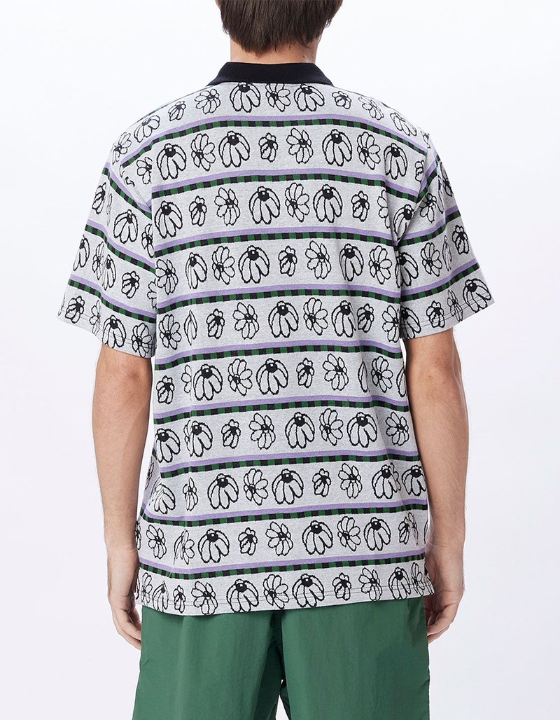 OBEY Expand Jacquard Mens Polo Shirt image number 3