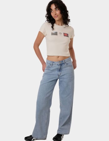THRILLS Pure Delusion Womens Baby Tee Alternative Image