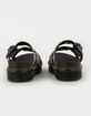 DR. MARTENS Blaire Flower Buckle Womens Slide Sandals image number 4