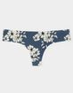 TERI LINGERIE COMPANY Floral Lasercut Thong image number 1