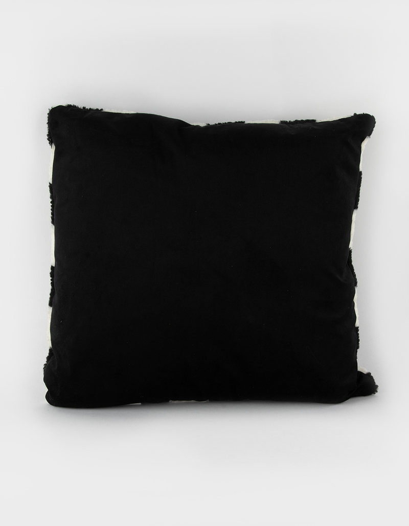 Checkered Square Pillow image number 1