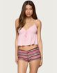 EDIKTED Sunrise Babydoll Tank Top image number 1