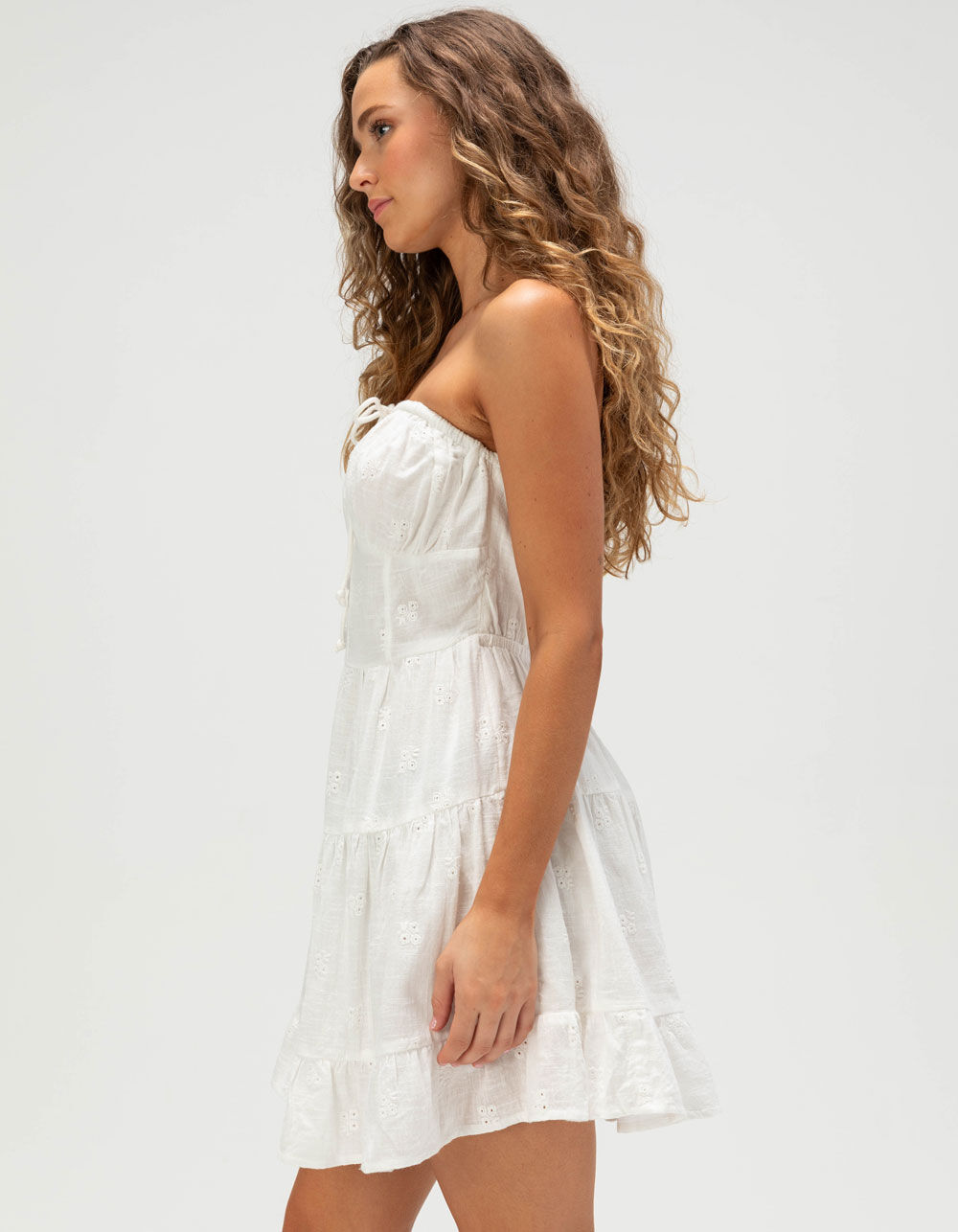 O'NEILL Naya Womens Tube Dress - WHITE - S | Tillys