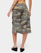 EDIKTED Camo Rush Oversized Bermuda Shorts image number 3