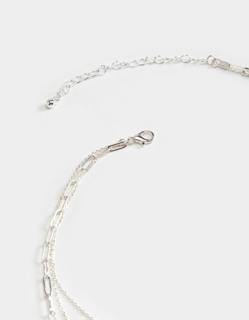 FULL TILT Layered Butterfly Necklace image number 2