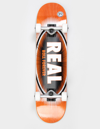 REAL SKATEBOARDS Eclipse Oval 7.3" Complete Skateboard Primary Image