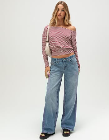RSQ Womens Low Rise Y2K Baggy Jeans Primary Image