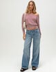 RSQ Womens Low Rise Y2K Baggy Jeans image number 1