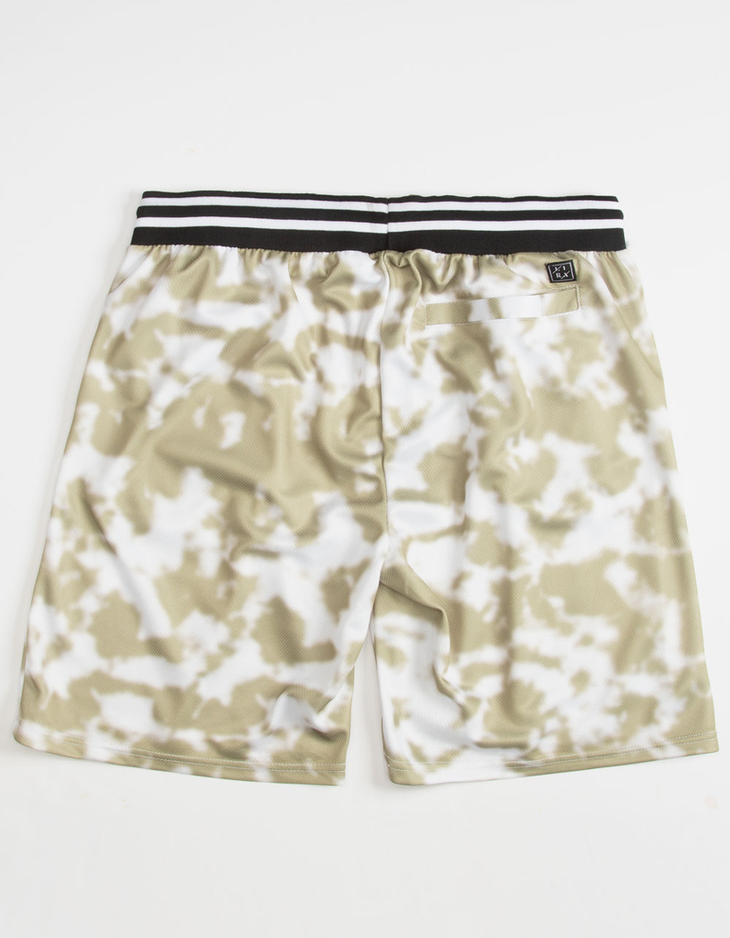 LIRA Tie Dye Mens Mesh Shorts GREEN Tillys