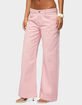 EDIKTED Quincy Studded Low Rise Baggy Jeans image number 2