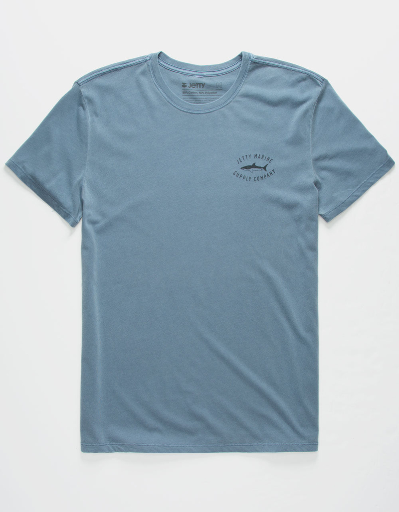 JETTY Sharki Gray Mens T-Shirt image number 1