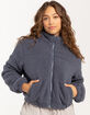 RSQ Womens Sherpa Puffer Jacket image number 1