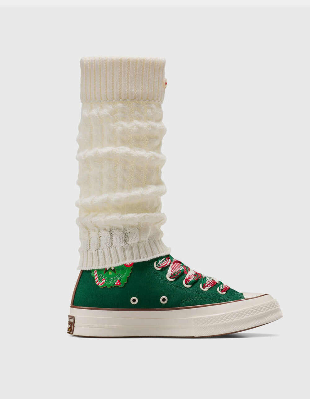 CONVERSE Chuck 70 Christmas High Top Womens Shoes - GREEN | Tillys