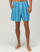 RSQ Mens Seersucker 6.5" Swim Trunks image number 1
