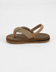 QUIKSILVER Carver Suede Toddler Sandals image number 4