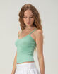 TILLYS Lace Trim Womens Cami image number 3