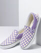 VANS Checkerboard Classic Slip On Shoes image number 4