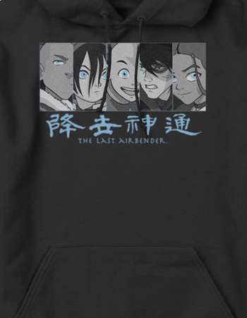 AVATAR THE LAST AIRBENDER Panel Gaang Unisex Hoodie Alternative Image