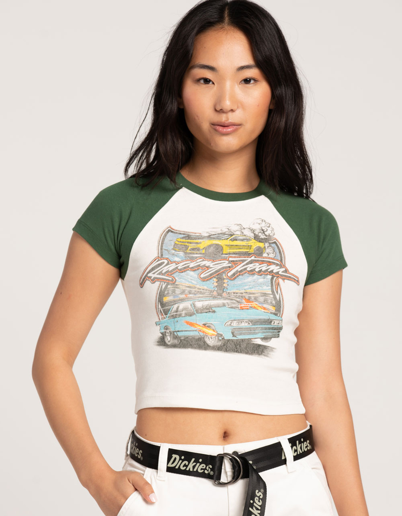 FULL TILT Racing Team Womens Raglan Baby Tee image number 0