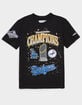 PRO STANDARD Los Angeles Dodgers World Series Champions Boys Tee image number 1