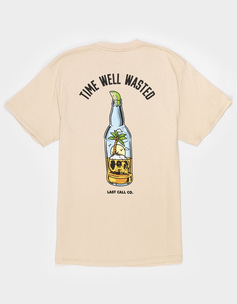 LAST CALL CO. Well Wasted Mens Tee image number 0