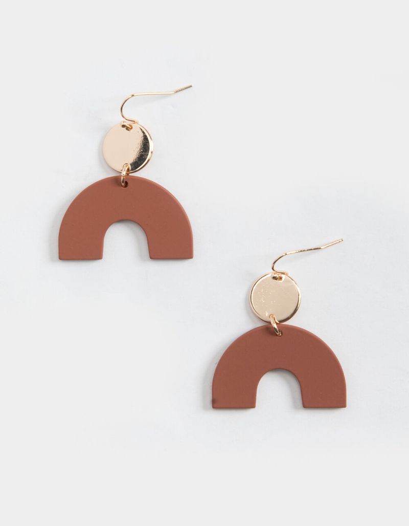 WEST OF MELROSE Arch Drop Earrings image number 0