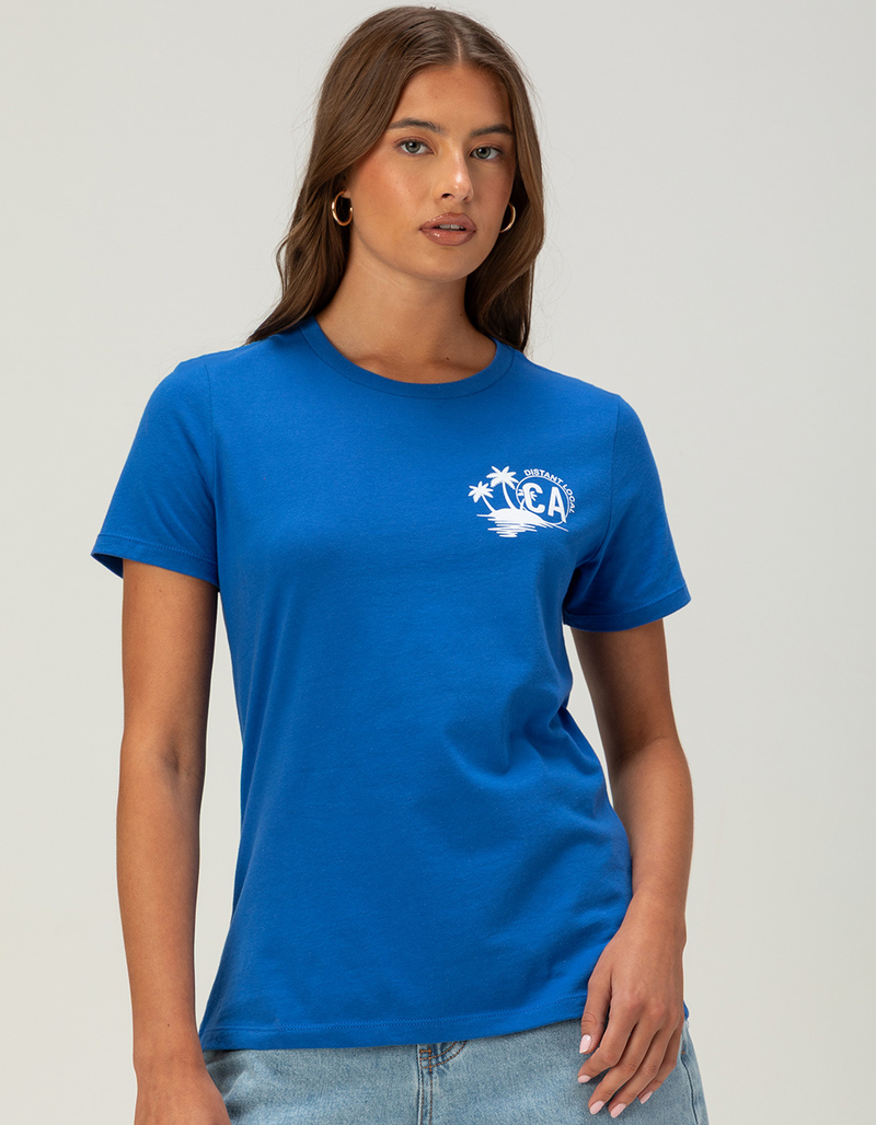 DISTANT LOCAL LA Womens Boyfriend Tee image number 1