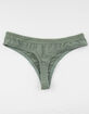 FULL TILT Rib Sage Thong image number 2