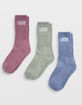 VANS 3 Pack Classic Crew Socks image number 1
