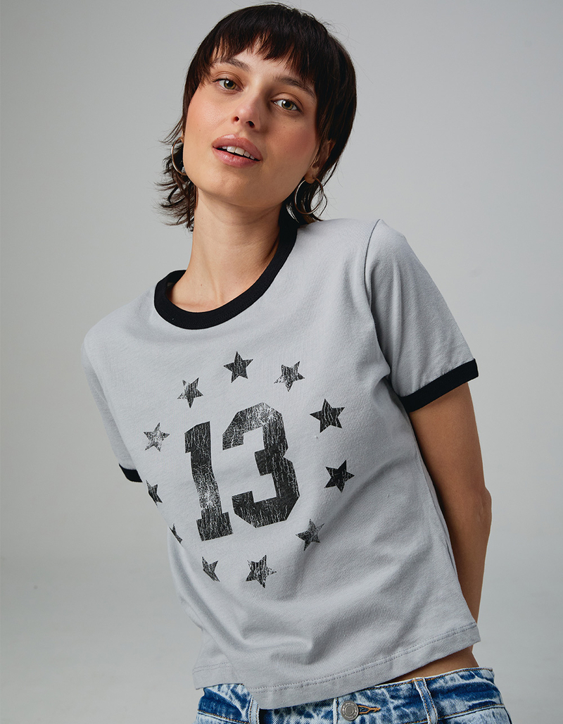 RSQ Womens 13 Star Ringer Tee image number 0