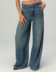 WRANGLER High Rise Womens Trouser Jeans - MEDIUM VINTAGE - 24