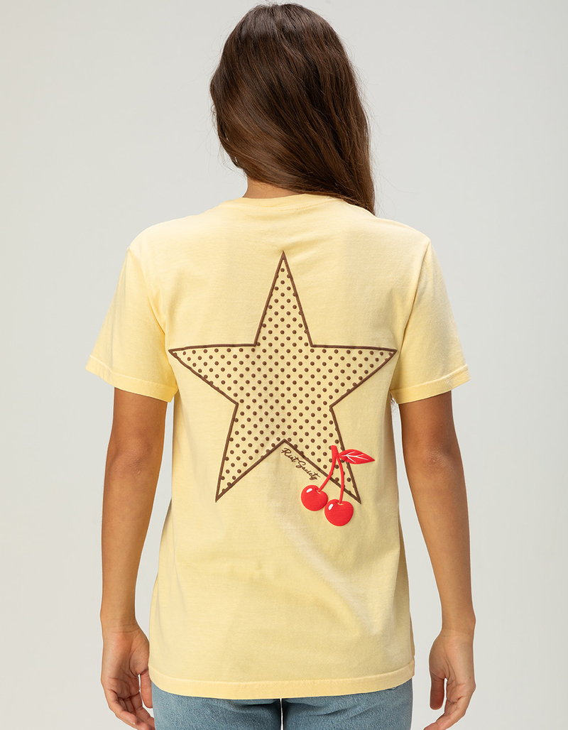 RIOT SOCIETY Polka Dot Star Womens Tee image number 0