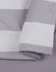 Grey Stripe Full/Queen Comforter Set image number 6