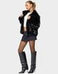 EDIKTED Tedi Faux Fur Jacket image number 4