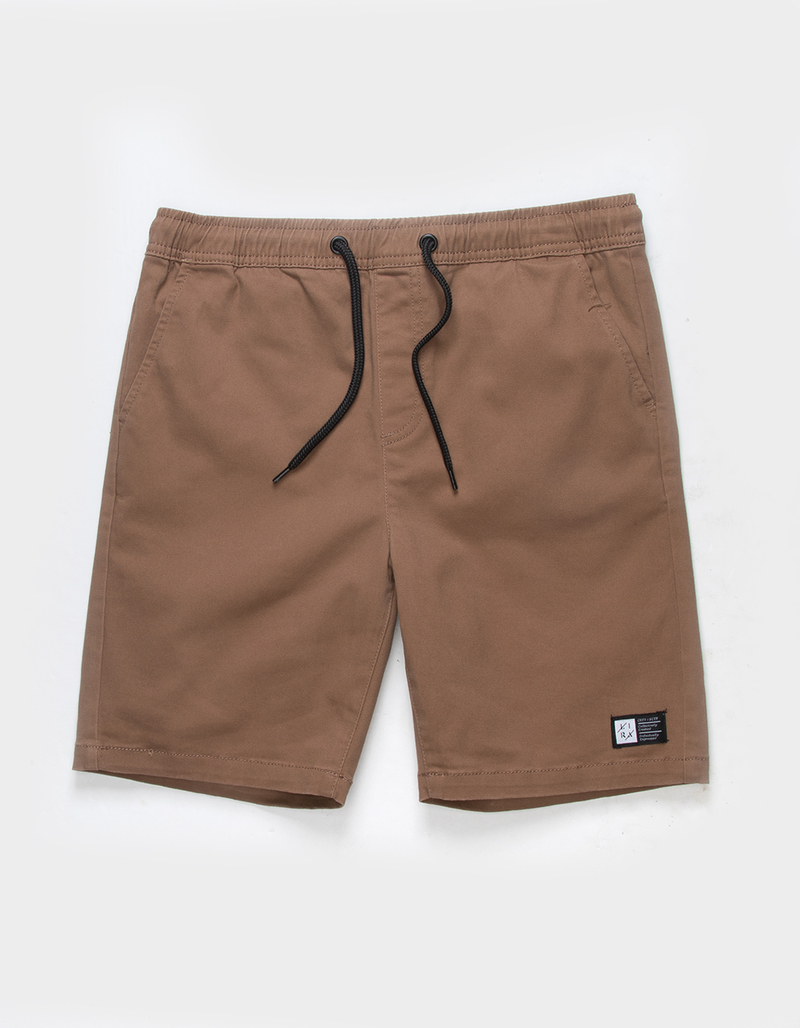 LIRA Twill Elastic Waist Boys Shorts image number 0