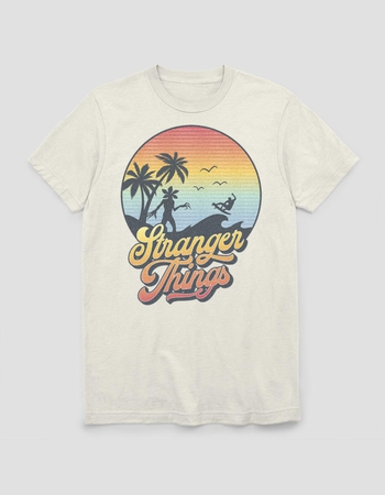 STRANGER THINGS Retro Sun Unisex Tee Primary Image