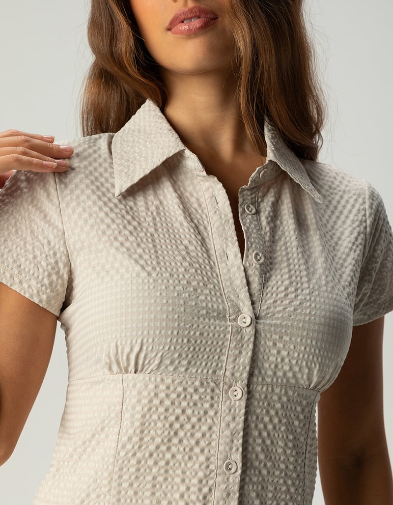 NECTAR CLOTHING Womens Short Sleeve Dress image number 1