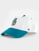 47 BRAND Seattle Mariners Cooperstown Double Header Diamond '47 Clean Up Strapback Hat image number 1