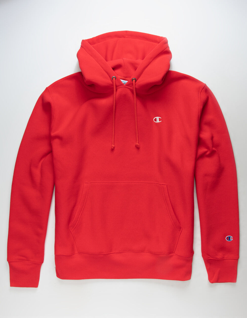 CHAMPION Reverse Weave Scarlet Mens Hoodie image number 0