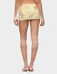 EDIKTED Mena Beaded Floral Mini Skort image number 3
