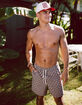 RSQ Mens Seersucker 6.5" Swim Trunks image number 1