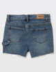 RSQ Girls Denim Carpenter Shorts image number 2