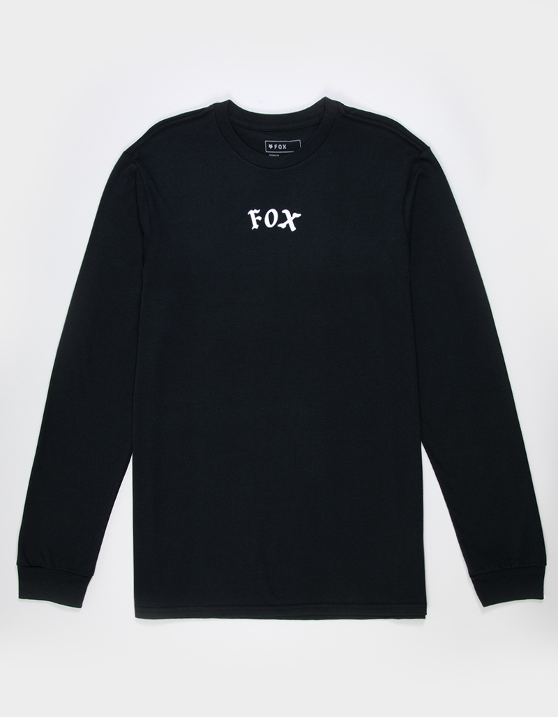 FOX Race Crew Mens Long Sleeve Tee BLACK Tillys