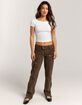 TILLYS Low Back Womens Tee image number 4