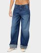 EDIKTED Kella Low Rise Baggy Jeans image number 1