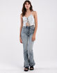 DAZE DENIM Go-Getter Womens High Rise Flare Jeans image number 1