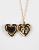 FULL TILT Layered Pearl/Bow Locket Necklace image number 4